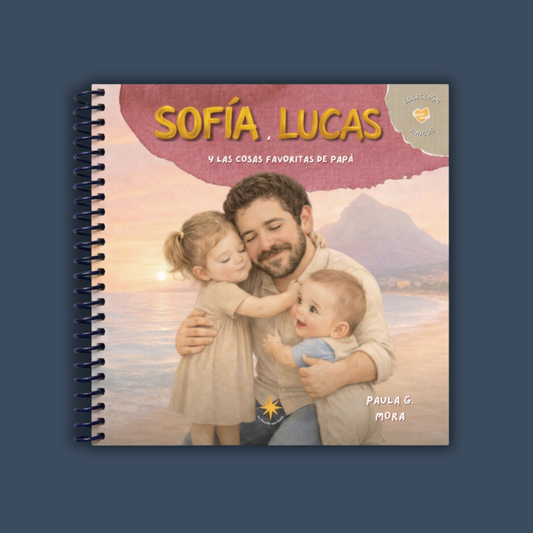 Libro para regalar a papá | Sofía, Lucas y las cosas favoritas de papá